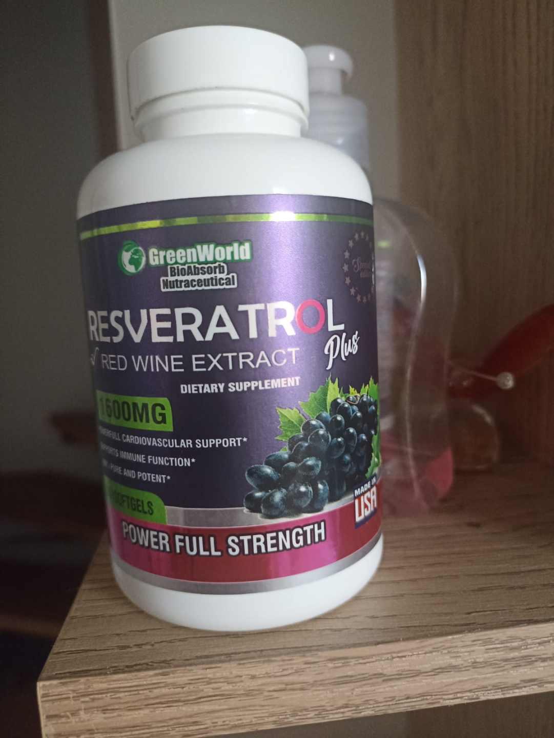 Resveratrol x100 Capsulas 💊 – El Mercadillo